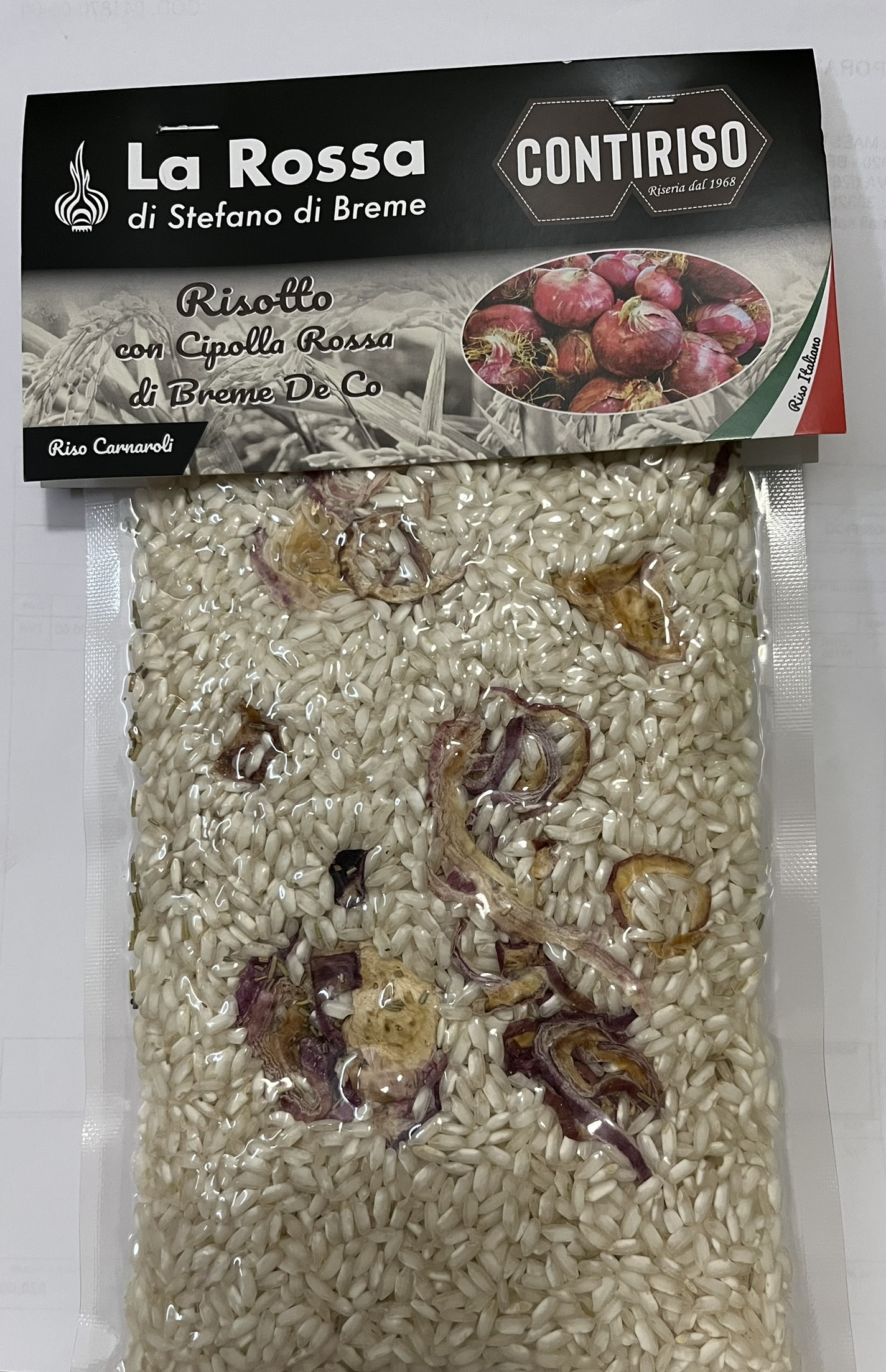 Risotto con Cipolla rossa di Breme