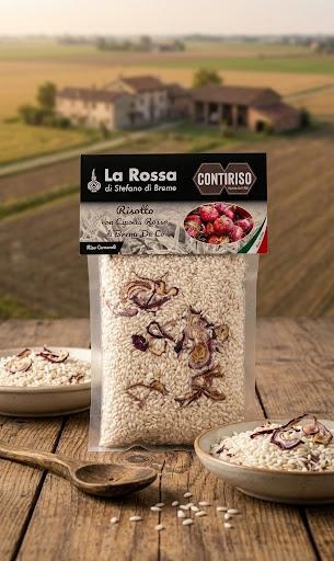 Risotto con Cipolla rossa di Breme - dalla terra al piatto