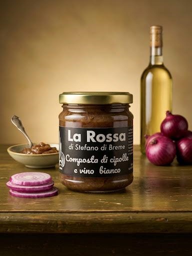 Composta di cipolle rosse di Breme e vino bianco - La composta che accarezza il palato